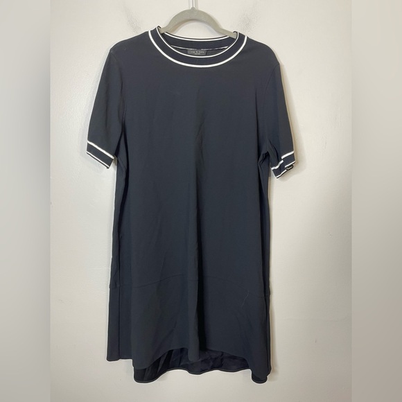 Rag & Bone Thatch Black Mini Dress L - Picture 4 of 12